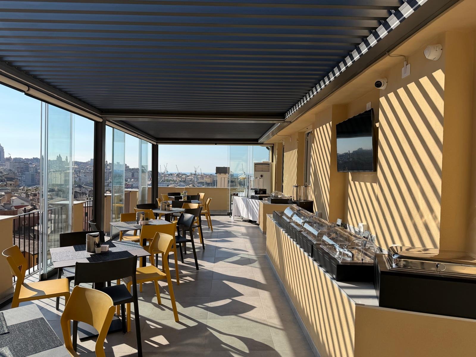 Vista Hotel Europa Genova